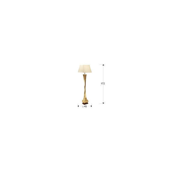 Lampa podłogowa LED SCHULLER DECO 661543, 662514 złota, srebrna