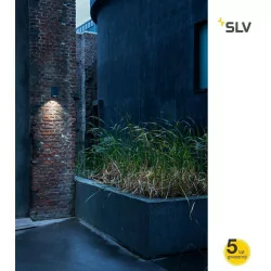 SLV ENOLA square S, M, L wall light LED outdoor IP65