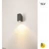 SLV ENOLA square S, M, L wall light LED outdoor IP65