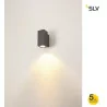 SLV ENOLA square S, M, L wall light LED outdoor IP65