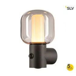 SLV OVALISK sensor 1004679 outdoor wall light IP65