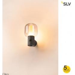 SLV OVALISK sensor 1004679 outdoor wall light IP65