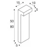 SLV L-LINE OUT 50/80 pole 1003537/8 outdoor lamp LED