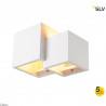 SLV PLASTRA cubes 1004733 white plaster wall light