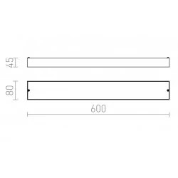 REDLUX Marina 60, 90, 120 Kinkiet łazienkowy LED