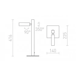 Redlux FADO Lampa biurkowa LED