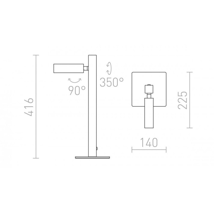 Redlux FADO LED desk lamp