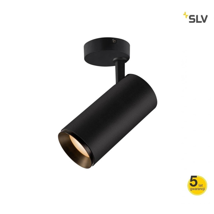 SLV NUMINOS S, M, L reflektor sufitowy LED czarny, biały