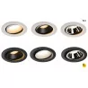 SLV NUMINOS move M, L, XL recessed LED light