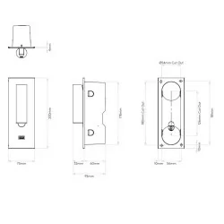 ASTRO FUSE LED USB 121508  wall lamp reader