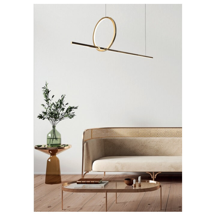 MAXlight LOZANNA P0390 pendant lamp gold