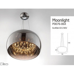 Lampa wisząca Maxlight MOONLIGHT duża P0076-06X