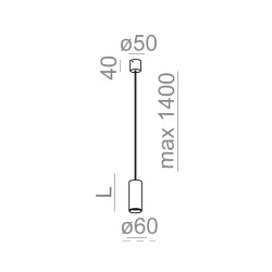 AQFORM PET next LED suspended 59711/2/3