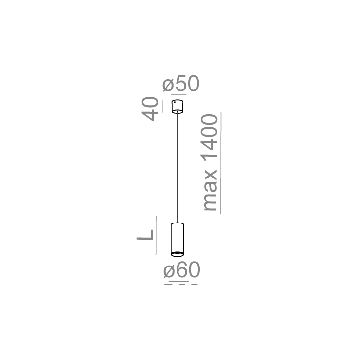 AQFORM PET next LED suspended 59711/2/3