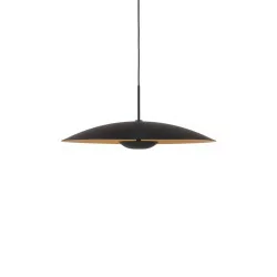 OXYLED LAREDO black-gold pendant LED lamp 3000K