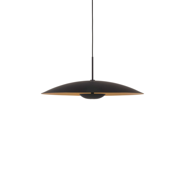 OXYLED LAREDO black-gold pendant LED lamp 3000K