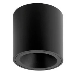 OXYLED PERO RO tube GU10 9cm ceiling lamp white, black