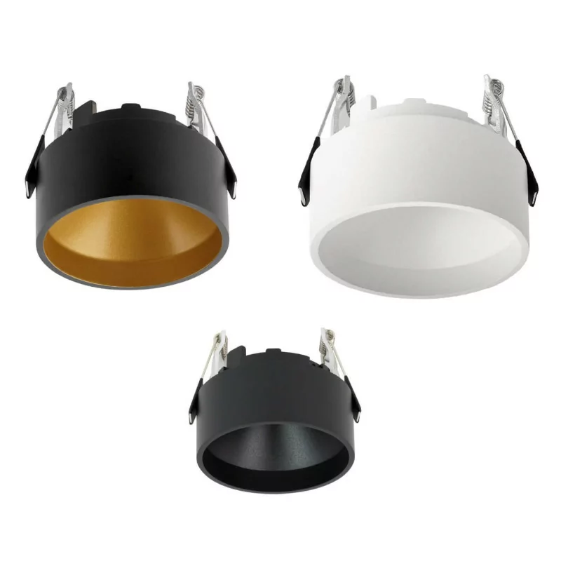 OXYLED CROSTI LAPILO recessed round luminaire GU10 230V