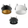 OXYLED CROSTI LAPILO recessed round luminaire GU10 230V