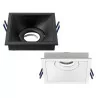 OXYLED CROSTI VIEDO square 1xGU10 black, white