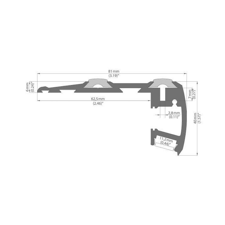 Profil led STEP