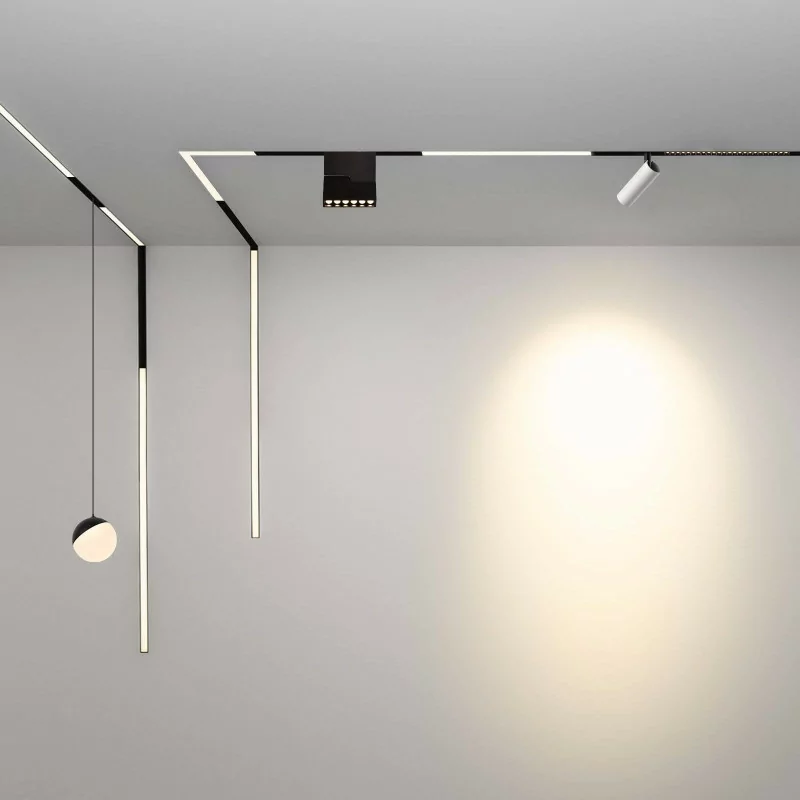 OXYLED STRIPE Multiline S, M, L podłużna lampa do szyn magnetycznych