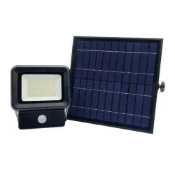 Kobi SOLAR NCS LED 10W/20W/30W naświetlacz solarny z czujnikiem ruchu