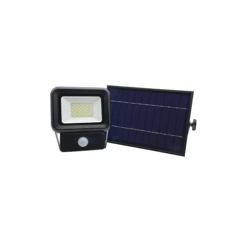 Kobi SOLAR NCS LED 10W/20W/30W naświetlacz solarny z czujnikiem ruchu