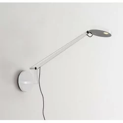 Artemide Demetra Micro wall light grey, black, white