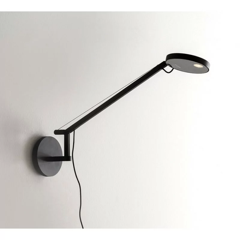 Artemide Demetra Micro wall light grey, black, white