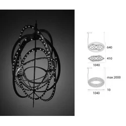 Artemide Copernico wisząca lampa LED