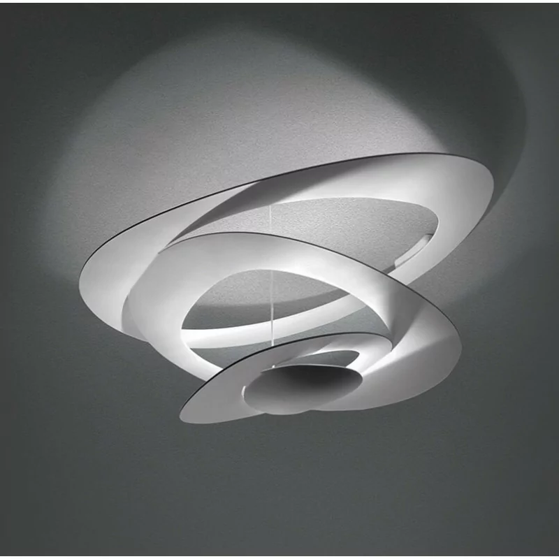 Artemide Pirce soffitto 44W sufitowa lampa LED biała, złota