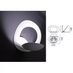 Artemide Pirce parete micro kinkiet LED