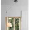 Artemide Tolomeo Decentrata 0629000A podstawa zwieszana E27