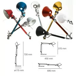 Artemide Tolomeo  Micro Table E14