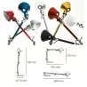 Artemide Tolomeo Micro Table E14 bulbs