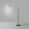 Artemide Tolomeo Floor 226cm E27 white, alu, black