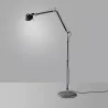 Artemide Tolomeo Floor 226cm E27 white, alu, black