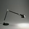 Artemide Tolomeo Mini Table E27 alu, biała, czarna