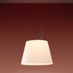 Artemide black satin diffuser