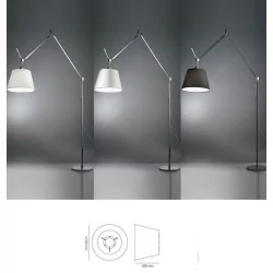 Artemide Tolomeo abażur/klosz 52cm