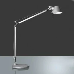 Artemide Tolomeo Midi Table A0151 szary, alu LED 9W biurkowa