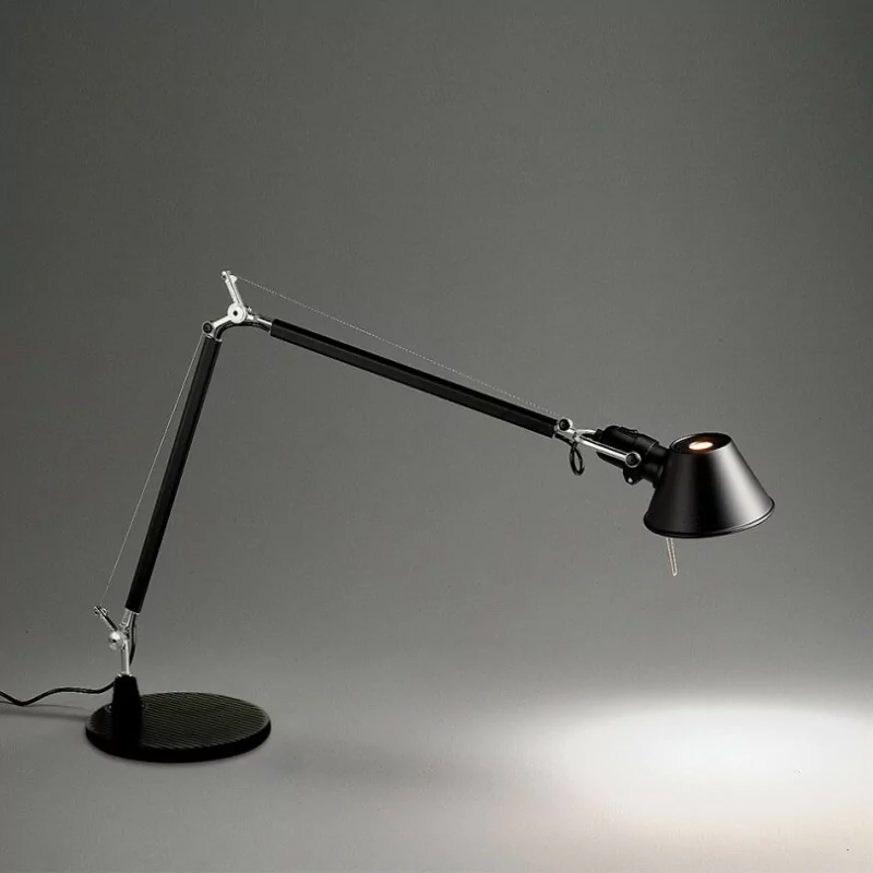 Artemide Tolomeo Table A0059 szary, biały, czarny E27