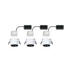 Paulmann GIL zestaw 3 x LED 6W wpuszczana IP44 2700K