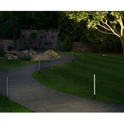 Paulmann Plug & Shine bollard light 360mm IP44 5.5W 3000K anthracite