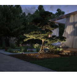 Paulmann House Pro garden spot Radix IP65 3000K 5,5W 230V grey