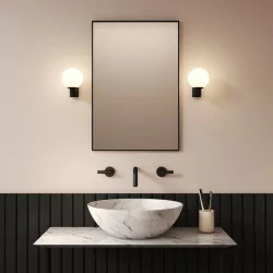 ASTRO Sagara bathroom wall lamp in the form of a ball, 2 colors, IP44