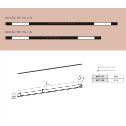 AQFORM MIXLINE INV LED wpuszczany 30228, 30229