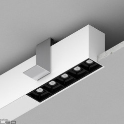 AQFORM RAFTER points LED section recessed 54-213cm