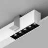 AQFORM RAFTER points LED section recessed 54-213cm